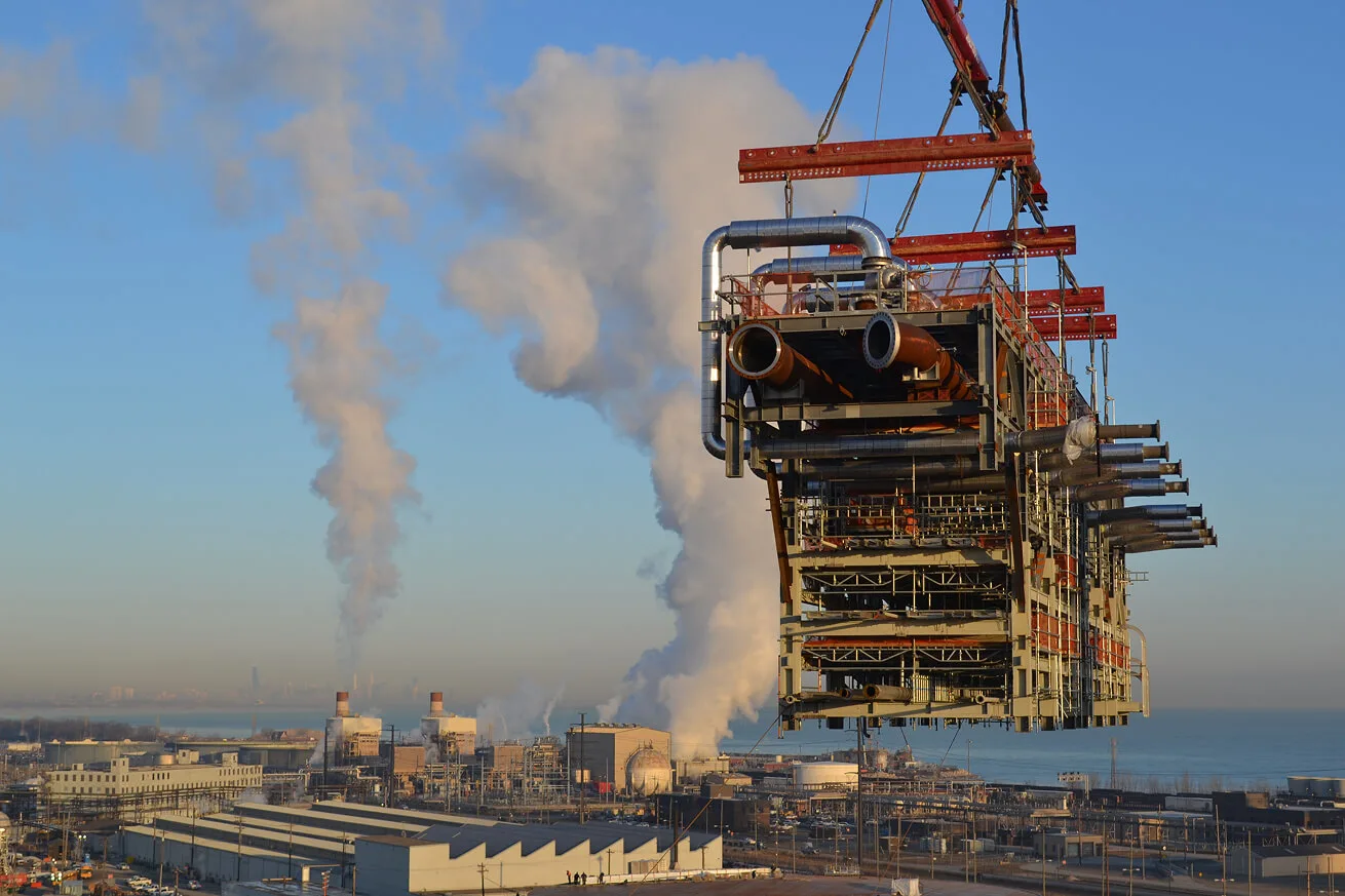 Oil and Gas - Whiting Crude Unit Turnaround